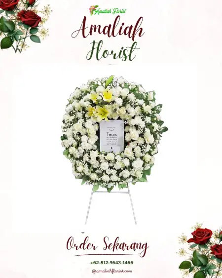 Krans Bunga Duka Empat Lawang