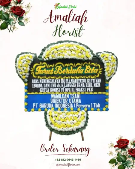 Papan Bunga Duka Empat Lawang